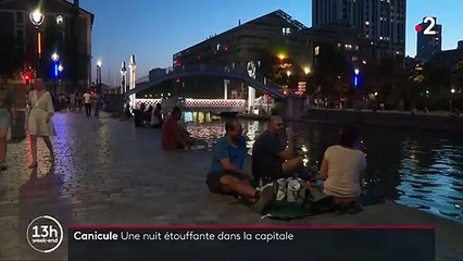 Canicule : nuit étouffante à Paris