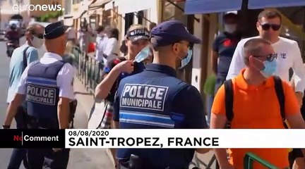 St Tropez resort makes masks mandatory outdoors