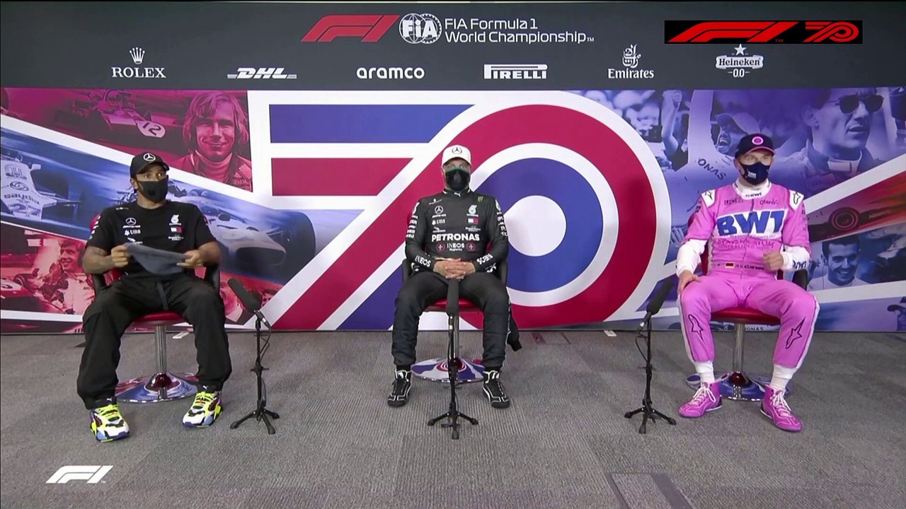 F1 2020 70th Anniversary GP - Post-Qualifying Press Conference