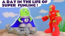 Funny Funlings Super Funling Day with Marvel Avengers Ultron and Ironman in this Family Friendly Full Episode Toy Story for Kids from a Kid Friendly Family Channel