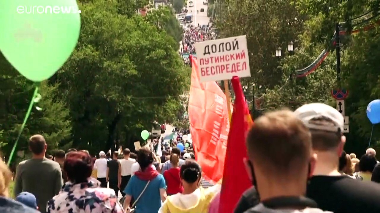 Russlands Osten begehrt auf: Anhaltende Proteste gegen Moskau