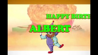 Happy Birthday Albert - Albert's Birthday Song - Albert's Birthday Party