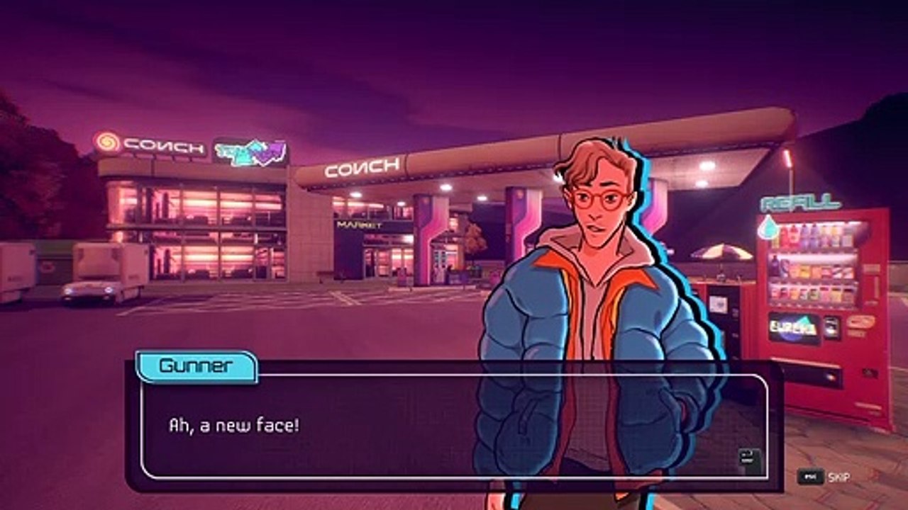 Inertial Drift: Sunset Prologue Gameplay