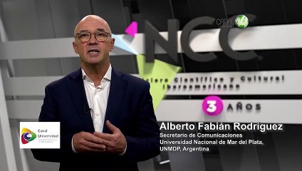 Скачать видео: Alberto Fabian reconoce al NCC Iberoamericano desde la Universidad Nacional de Mar del Plata