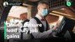 July’s jobs data beat forecasts as workers return amid openings