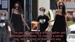 Angelina Jolie wears statement $105 charity face mask on shopping trip with son Knox