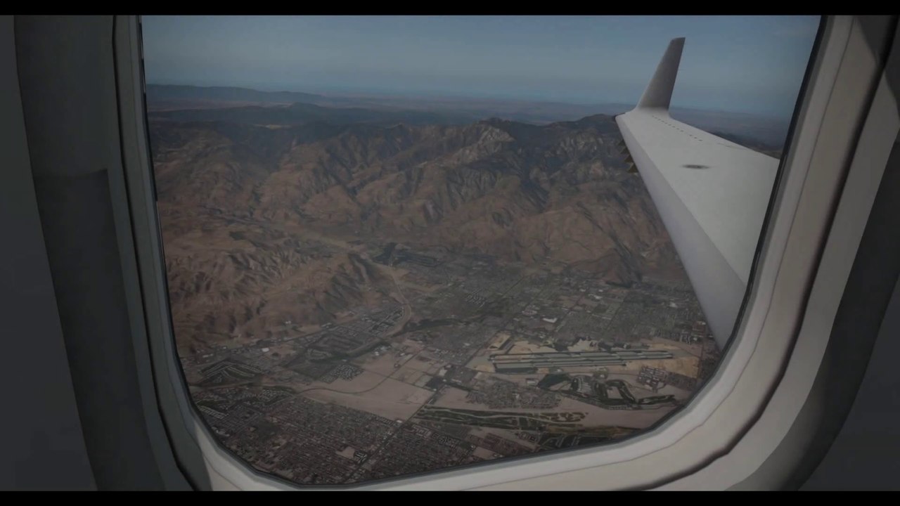 X-Plane: ERJ145 (X-Crafts) Landing, KPSP