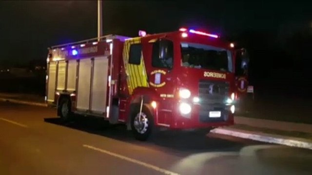 Incêndio se aproxima de residências e Bombeiros são acionados ao Morumbi