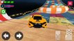 Car Racing Rebel Monster Truck Car Games - Impossible Mega Ramp Stunt Racing - Android GamePlay