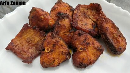 बहुत आसान तरीके से बनाये फ्राई फिश - Simple and delicious fish fry - fish fry recipe in hindi