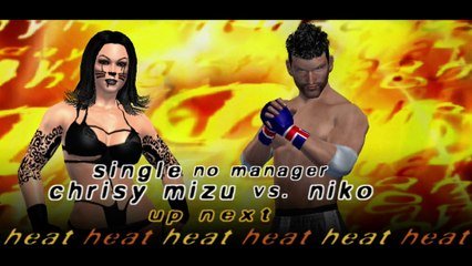 CHRISY MIZU VS. NIKO MIXED WRESTLING
