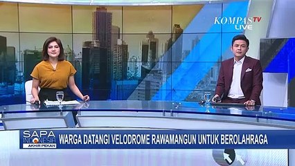 Tak Ada Car Free Day, Warga Datangi Velodrome Rawamangun untuk Berolahraga