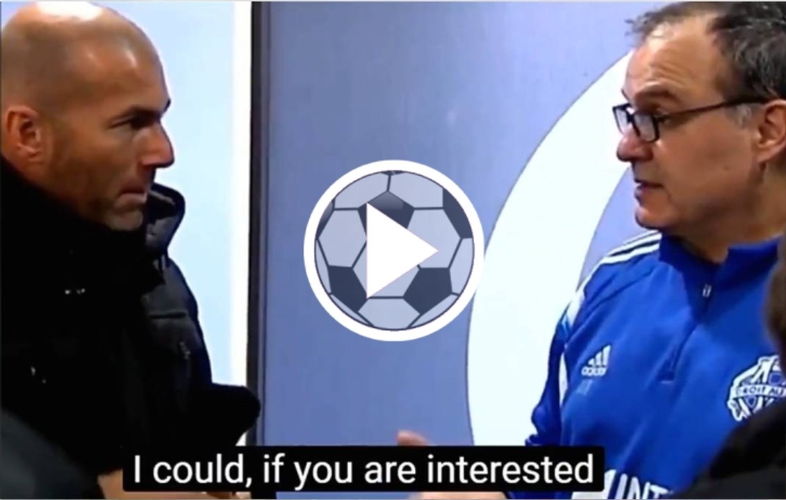 Cuando Zidane quiso aprender de Marcelo Bielsa