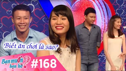 BẠN MUỐN HẸN HÒ #168 | Cười ngất nàng lí lắc ĂN CHƠI HẾT MÌNH hù chàng toát mồ hôi vì TẬT XẤU KHÓ ĐỠ