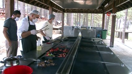 Beykoz’daki mesire alanları doğalgazlı mangal üniteleriyle hizmet veriyor