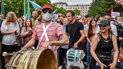 Anti-Kremlin rallies in Russia's far east continue for fifth week