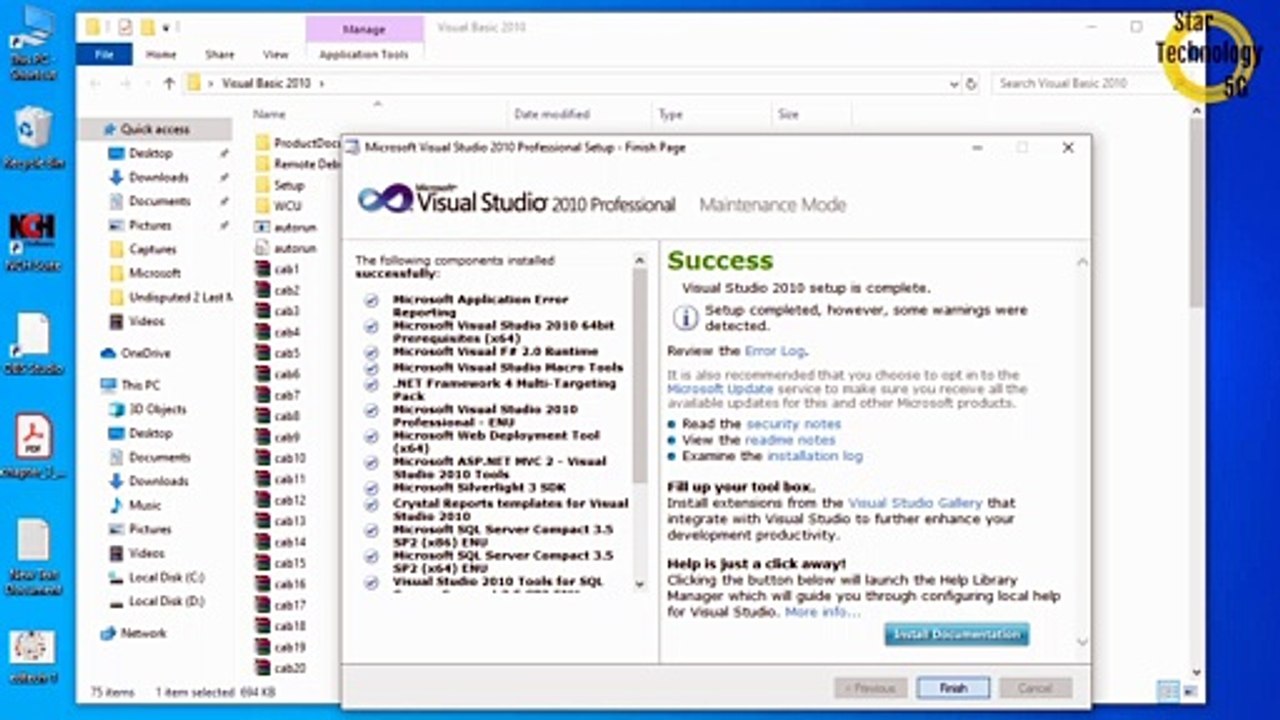 01-How to Download Visual Basic and how to install the visual basic
