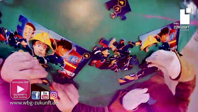 Puzzle Challenge Ferienspiele im Sommer 2020 mit Bauchredner Roy Reinker - WBG Zukunft eG - Karrideo Imagefilm-Produktion©®