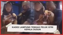 Karaokean Bareng, Aksi Kades di Lampung Peluk Istri Kepala Dusun dari Belakang
