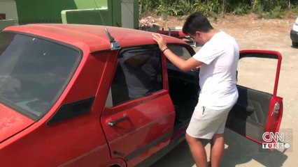 Son dakika... Babadan kalma arabayı akıllıya çevirdi | Video
