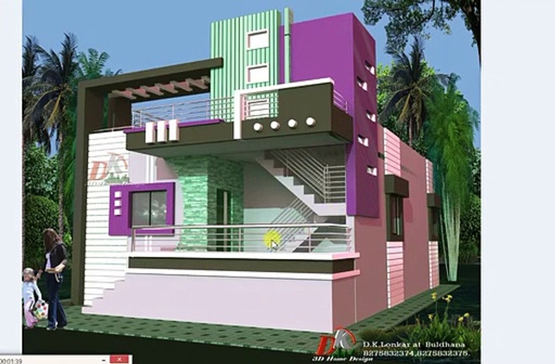 28x42 ft HOUSE, FRONT DESIGN