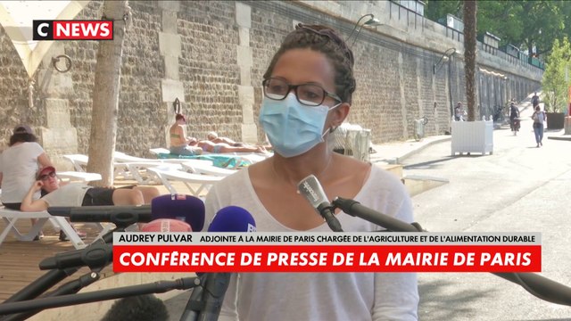 Audrey Pulvar, adjointe à la mairie de Paris chargée de l’agriculture et de l’alimentation durable : « Le nombre de cas à Paris est en forte augmentation depuis une dizaine de jours »