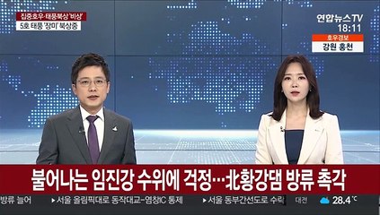 불어나는 임진강 수위에 걱정…北황강댐 방류 촉각