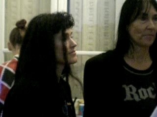 CocoRosie à l'inauguration de Mad Vicky's Tea Galerie