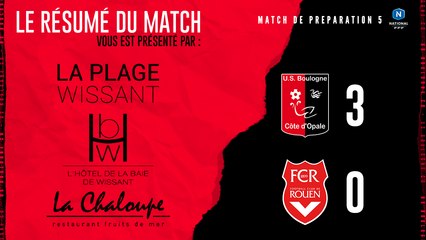 [MATCH DE PREPARATION] Résumé USBCO - Rouen
