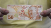 ATM'den çektiği 50 lira baskı hatalı çıktı