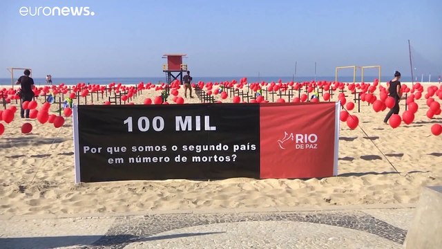 Brasil supera las 100.000 muertes y los 3 millones de infectados por el Covid