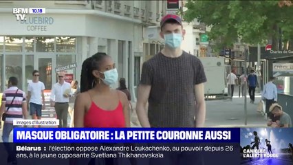 Île-de-France: l'obligation du port du masque progresse en petite couronne