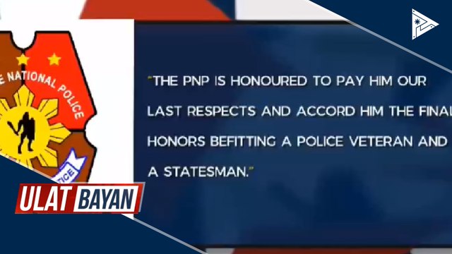 PNP at NBI, nagpaabot ng pakikiramay sa pagkamatay ni dating Manila Mayor Alfredo Lim