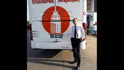 Otobüs kazasında hayatını kaybeden sürücü ve muavinden  geriye fotoğrafları kaldı