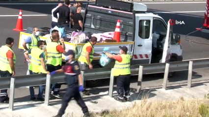 - Otobüs kazası sonrası yürek yakan görüntüler