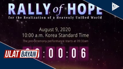 One Million Rally of Hope Virtual Summit sa South Korea, dinaluhan ng milyon-milyon