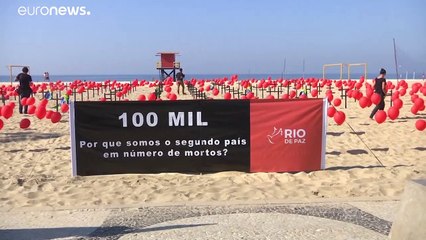 COVID-19 στη Βραζιλία: Πάνω από 100 χιλιάδες οι νεκροί
