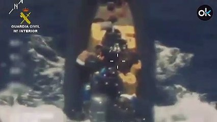 La Guardia Civil incauta casi mil kilos de hachís en el Estrecho de Gibraltar