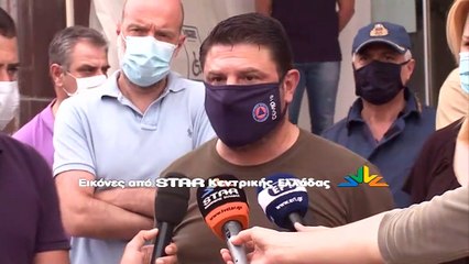 Ο Ν. Χαρδαλιάς στην Εύβοια