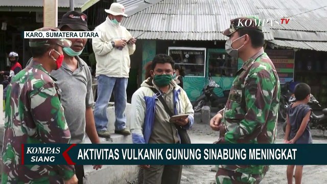 Aktivitas Vulkanik Gunung Sinabung Meningkat, Debunya Rawan Penyakit Pernapasan
