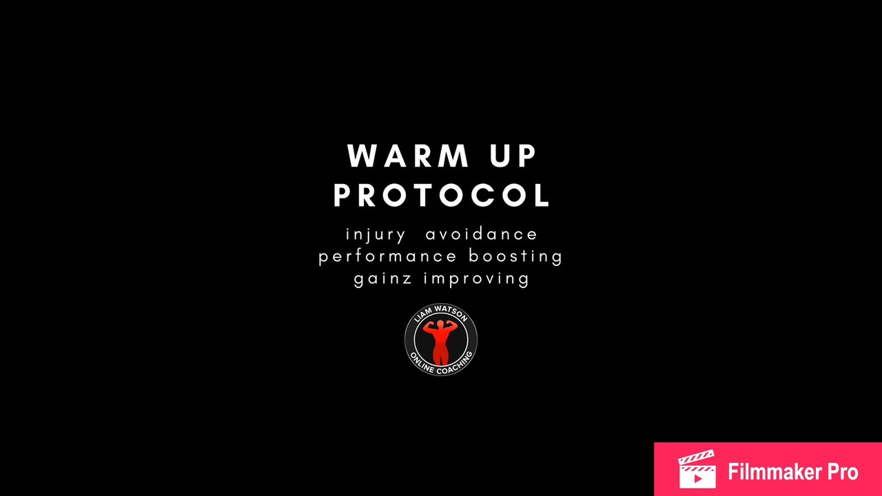 Warm Up Protocol