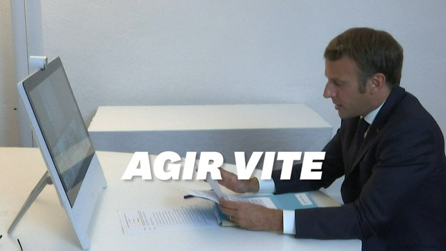 Liban: Macron souhaite que que l'aide aille le plus efficacement possible à la population