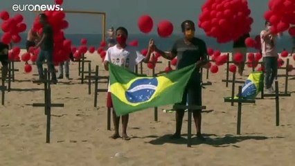 More than 100,000 people have died of COVID-19 in Brazil
