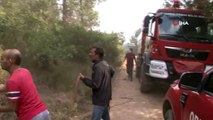 Aydos Ormanında yangın çıktı. Olay yerine itfaiye ekipleri sevk edildi