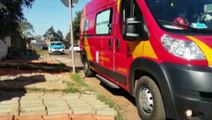 Idosa é socorrida no Bairro Interlagos