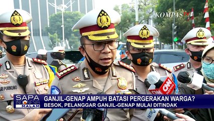 Gage untuk Batasi Pergerakan Warga, Anies: Jangan Bepergian jika Tidak Ada Kegiatan