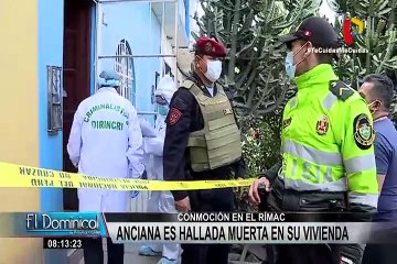 Rímac: anciana es hallada muerta en su vivienda