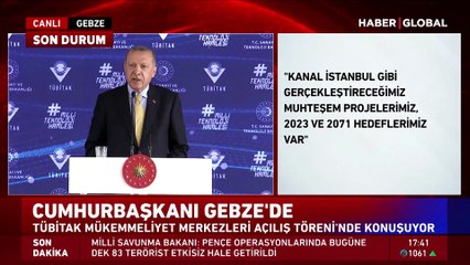 Cumhurbaşkanı Erdoğan'dan yerli aşı açıklaması