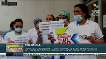 Colombia: mueren 42 trabajadores de la salud por la Covid-19