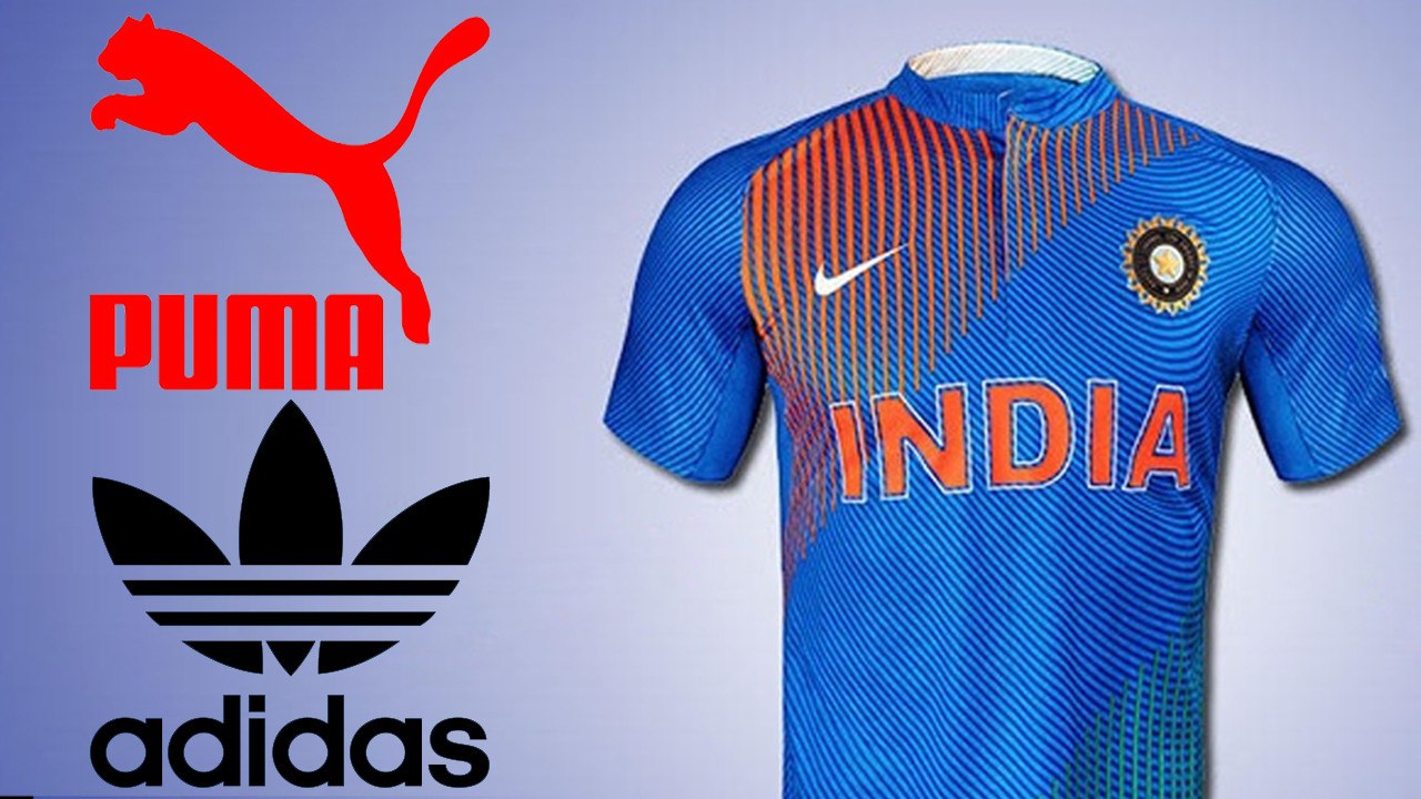 Indian Team kit sponsorship| போட்டி போடும் Puma மற்றும் Adidas